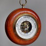 Немецкий ретро барометр A.Roesch Nordhausen середины 20 века в оригинальном работоспособном состоянии. Купить ретро барометр в подарок на день рождения рыбаку охотнику моряку яхтсмену. Немецкий ретро барометр «A.Roesch Nordhausen»