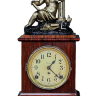 Антикварные американские каминные часы с боем "Пу́тти Архитектор" конца 19 века необычный ценный подарок на юбилей руководителю шефу директору строителю архитектору инженеру бизнес партнёру мужу