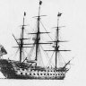 Редкая антикварная трость, сделанная из материалов боевого фрегата HMS Foudroyant - флагманского корабля адмирала Нельсона