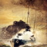 «Морской Бой» -	J O Leighton, Англия, первая половина 20 века дорогой подарок состоятельному капитану яхтсмену владельцу яхты