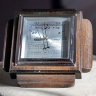 Английский ретро барометр первой половины 20 века в корпусе из массива дуба. Настоящий ретро барометр  - оригинальный подарок для руководителя, отличный подарок партнеру, необычный бизнес сувенир, стильный элемент интерьера. Английский ретро барометр «OC»