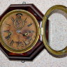 Старинные Американские октагональные часы Ansonia с боем - оригинальнй ценный подарок на юбилей подобрать онлайн и купить с доставкой по Москве и России