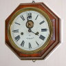 Старинные Американские октагональные железнодорожные часы Seth Thomas - купить в подарок руководителю
