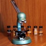 Оригинальный старинный микроскоп "OPTICO PARIS" .