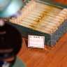 Старинный набор образцов микромира, в комплекте с микроскопом OPTICO PARIS