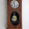 Атикварные настенные часы JUNGHANS с четвертным боем в подарок на юбилей состоятельному руководителю у которого все есть Антикварные немецкие настенные часы с четвертным боем JUNGHANS B.26