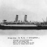 Старинная пепельница с океанского лайнера RMS Otranto (1925 - 1957)