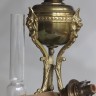 Антикварная бронзовая Французская керосиновая лампа классических форм в стиле Ампир. Эта лампа была произведена в конце 19 века и остается в прекрасном работоспособном состоянии. Купить с доставкой по России в магазине КупиАнтик™