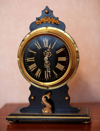 Антикварные интерьерные часы в морском стиле Japy Fréres & Cie