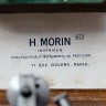 Антикварный Французский нивелир, старинный уровень "H.Morin Paris"