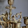 Бронзовые парные канделябры XIX века «Посейдон» на 10 свечей
