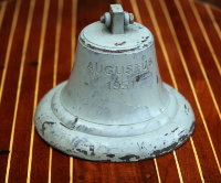 Морская рында с океанского лайнера «MS Augustus» 1951 - cамый необычный ценный подарок на 66 летие!