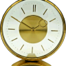 Стильный подарок шефу руководителю- винтажные настольные ретро часы с прозрачным циферблатом. Винтажные кабинетные настольные часы 1950-х годов 20 века