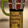 Отличный подарок офисному работнику на новый год: редкая коллекционная чашка для кофе из США. Красивая кофейная кружка для офиса подойдёт в подарок любимому мужу шефу любителю кофе. Покупайте с доставкой КупиАнтик™ Коллекционная чашка «I'm waiting for the
