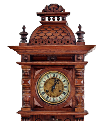 Редкие антикварные музыкальные настенные часы-регулятор с красивым боем (играют вальс каждый час)