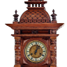 Дорогой подарок любителю ценной старины и антиквариата - Редкие антикварные музыкальные настенные часы-регулятор с красивым боем (играют вальс каждый час)