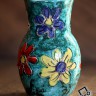 Прекрасная миниатюрная вазочка для цветов из Италии это необычный стильный подарок женщине жене бабушке маме на день 8 марта Старинная цветочная вазочка, итальянский фаянс