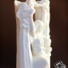 Антикварная миниатюрная вазочка для цветов пикфлёр из Франции: настоящее произведение искусства, фарфор в технике Бисквит, лучшее предложение магазина КупиАнтик Миниатюрная антикварная вазочка-пикфлёр для цветов