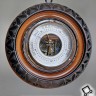 Антикварный немецкий барометр, корпус сделан из массива с красивой резьбой. Необычный удивляющий подарок яхтсмену, моряку, рыбаку, охотникукупите с доставкой в магазине КупиАнтик™ Антикварный немецкий барометр в резном корпусе из массива