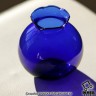 Винтажная миниатюрная цветочная вазочка "пикфлёр", кобальтовое стекло, США Прекрасная миниатюрная цветочная вазочка-пикфлёр  это необычный стильный презент женщине жене бабушке маме на день 8 марта или на новый год