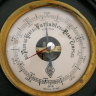 Шкала Французского ретро барометра RENAULT середины 20 века