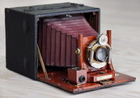 Антикварный фотоаппарат на фотопластинках Rochester Unicum Poco 1C