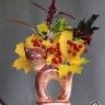 Винтажная вазочка для цветов (пикфлёр) «хвост трубой» из Франции Оригинальный подарок женщине, подарок на Рождество Новый Год, необычный редкий ценный сувенир - необычная стильная винтажная французская вазочка-пикфлёр для цветов. Купите в подарок с достав